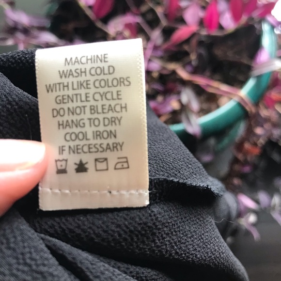 NWT Black front tie flowy Max Studio skirt - Picture 7 of 7